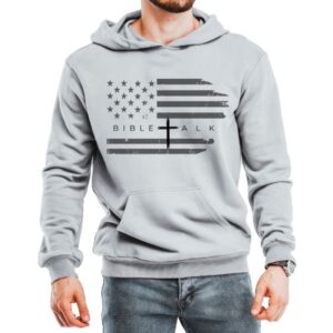 Gray Hoodie flag front